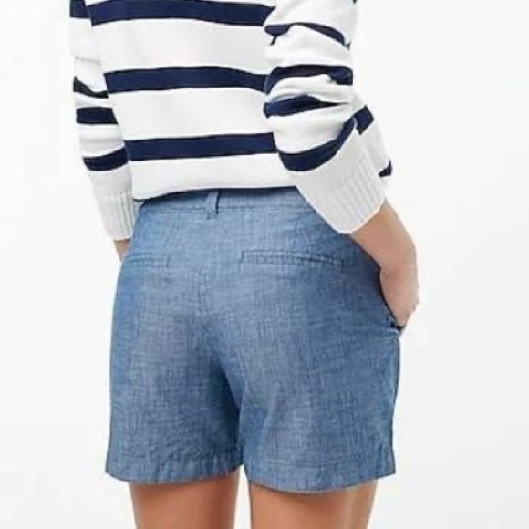 J. Crew Classic Chambray Shorts - Picture 7 of 7